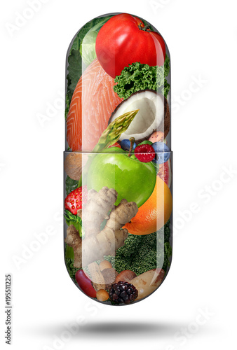 Obraz na płótnie Nutrition Supplement