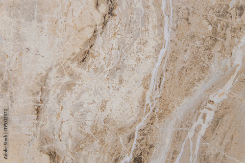 Fototapeta Abstract beige marble texture background. Natural stone pattern