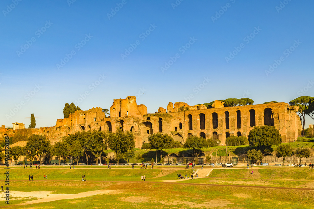 Circus Maximus Exterior View, Rome, Italy