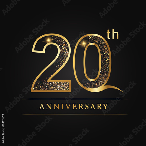 anniversary,aniversary, twenty years anniversary celebration logotype. 20th anniversary logo