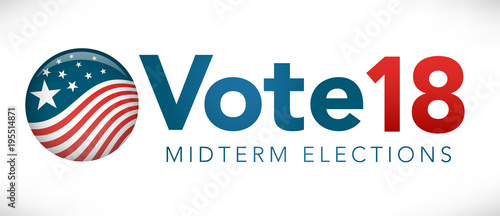 Election header banner with Vote