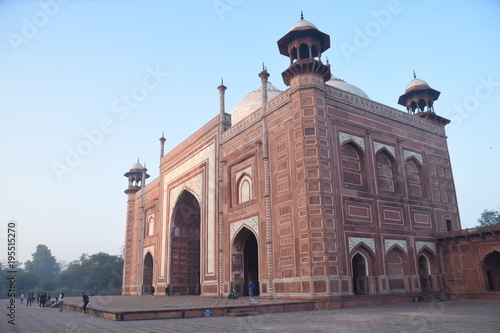 Mosque at the Taj Mahal, Agra, Northern India