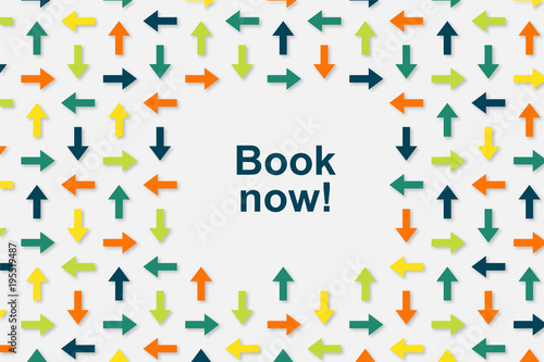 Wallpaper Pfeile - Book now