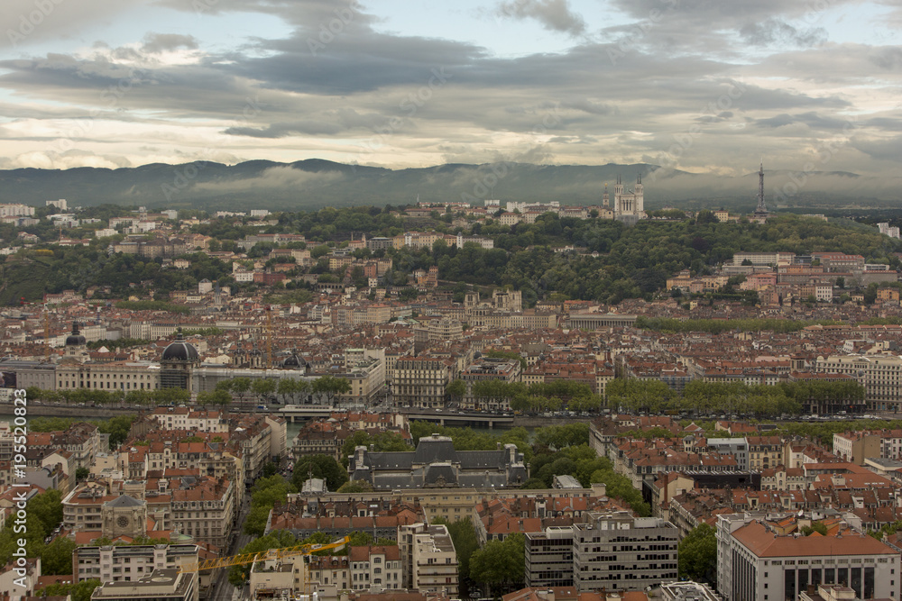 Vue de Lyon - View of Lyon