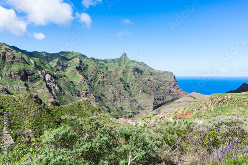 Anaga massif in Tenerife  Canary Islands  Spain.