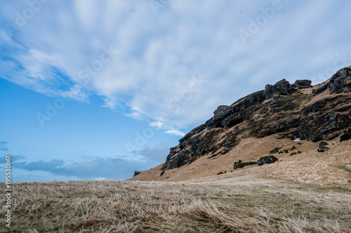 Icelandic winter landscape, from different locations, Iceland.