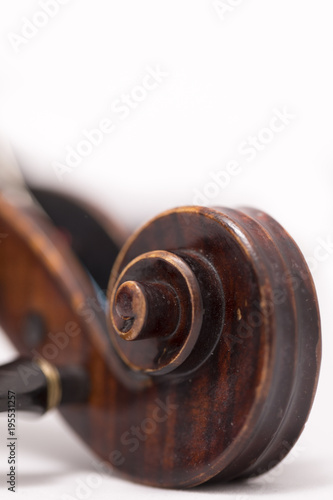 Part of a violin or viola