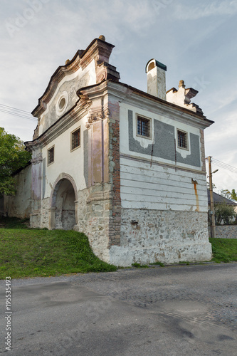 Piarg Gate in Banska Stiavnica, Slovakia. photo