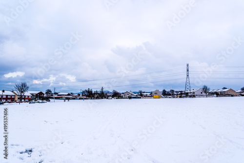 Snow Cloud Landscape