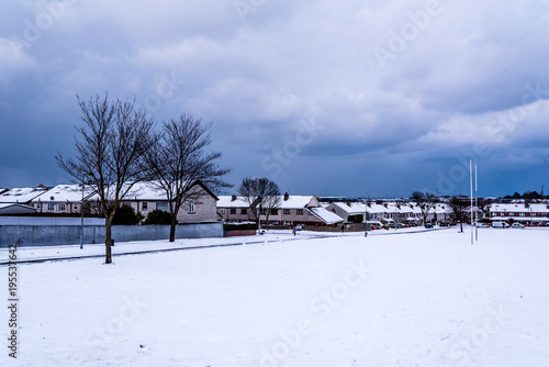 Snow Cloud Landscape