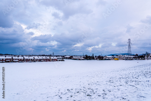 Snow Cloud Landscape