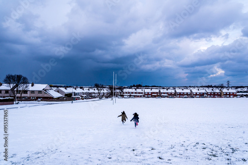 Snow Cloud Landscape