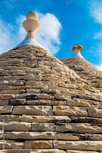 Roof Of Trulli Houses - Alberobello  Apulia  Italy