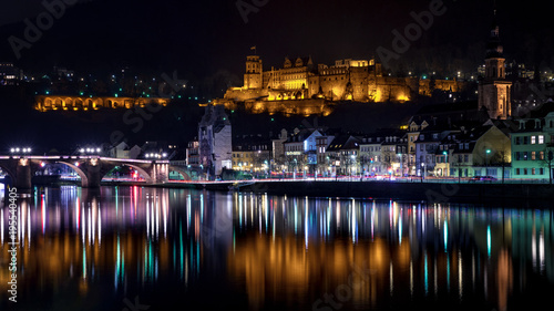 Heidelberg bei Nacht