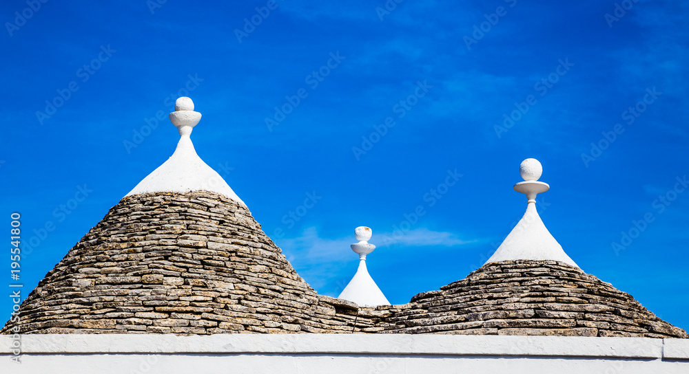 Roof Of Trulli Houses - Alberobello, Apulia, Italy