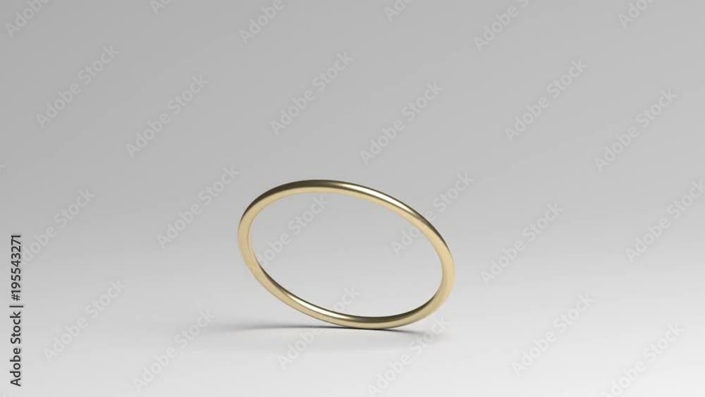 Abstract 3d rendering of rotating ring. Cgi loop animation. Modern background with circle shape. Balance concept. Seamless motion design for poster, cover, branding, banner, placard. 4k UHD Abstract 3d rendering of rotating ring. Cgi loop animation. Modern background with circle shape. Balance concept. Seamless motion design for poster, cover, branding, banner, placard. 4k UHD