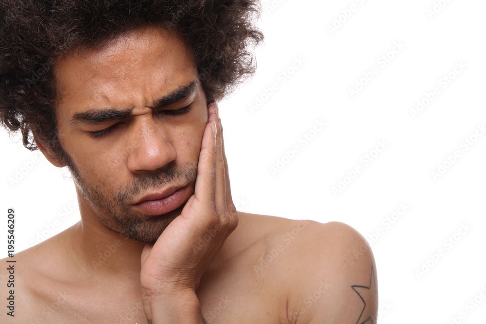 Obraz premium Man with pain