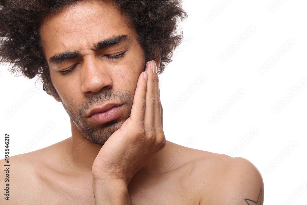 Obraz premium Man with pain