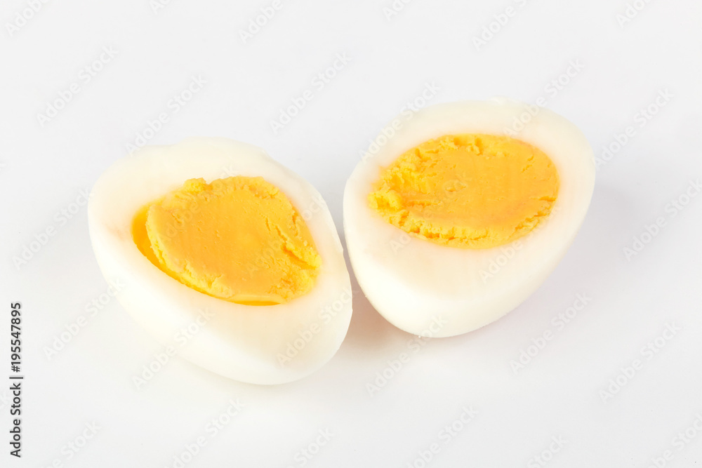Boiled quail eggs isolated on white background Boiled quail eggs isolated on white background