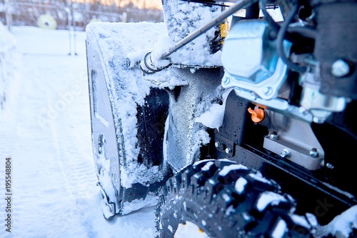 A snow thrower is the best assistant for snow removal in the winter