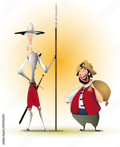 Φωτογραφία Don Quixote and Sancho Panza