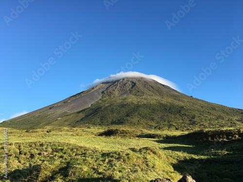 View to top of Pico Island