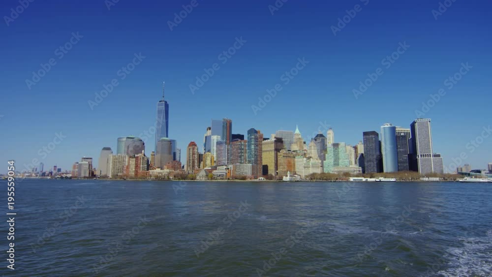 Panoramic view of New York City Panoramic view of New York City