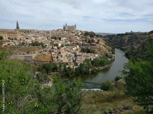 Toledo, Spain and the Tagus River © Daniel