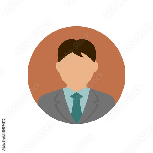 business man avatar illustration 