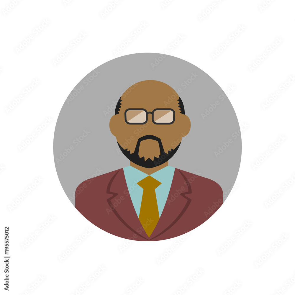 business man avatar illustration 