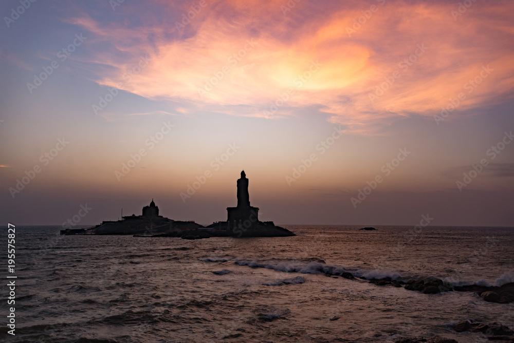 Dawn at Kanyakumari - South India Dawn at Kanyakumari - South India
