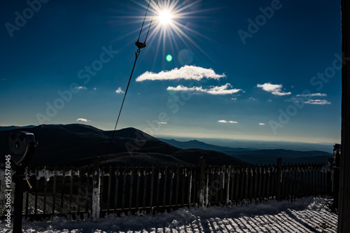 Konstfotografi Cannon Mountain in Franconia, NH via Hi-Cannon, Kinsman Ridge, and Lonesome Lake