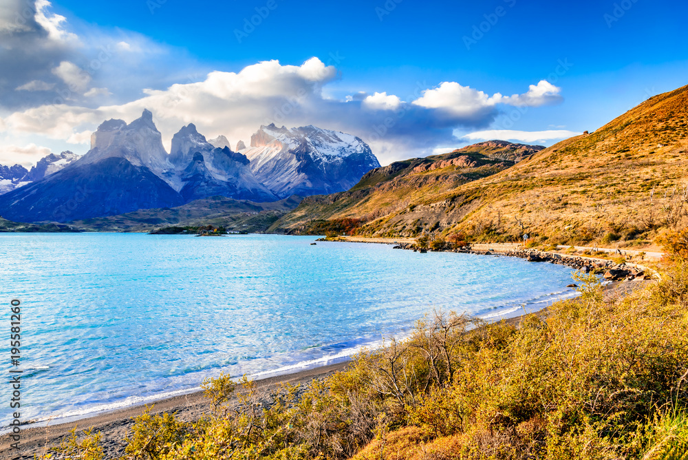 Torres del Paine in Patagonia, Chile - Lago Pehoe