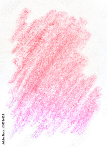 Color pink wax crayon pencils hand drawing pencils background