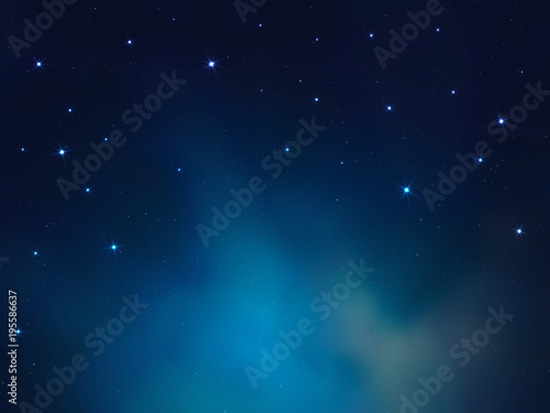 space nebula vectror dark green background