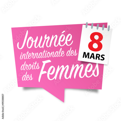 Journée internationale des droits des Femmes - 8 mars