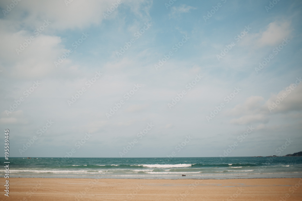 Paradise beach concept Paradise beach concept