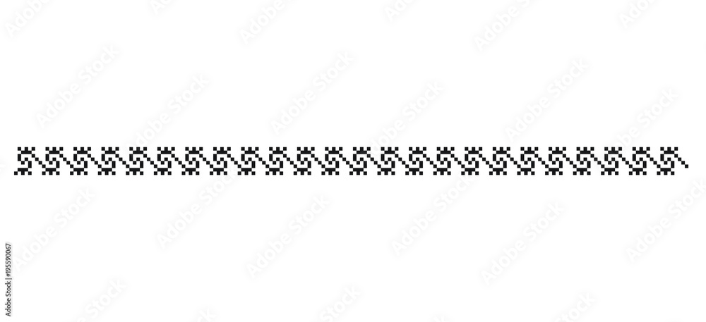 Traditional Romanian folk art knitted embroidery pattern Traditional Romanian folk art knitted embroidery pattern