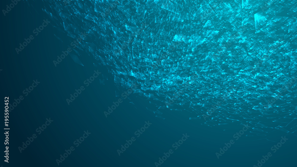 Abstract background of bright glowing particles and paths. Abstract background of bright glowing particles and paths.