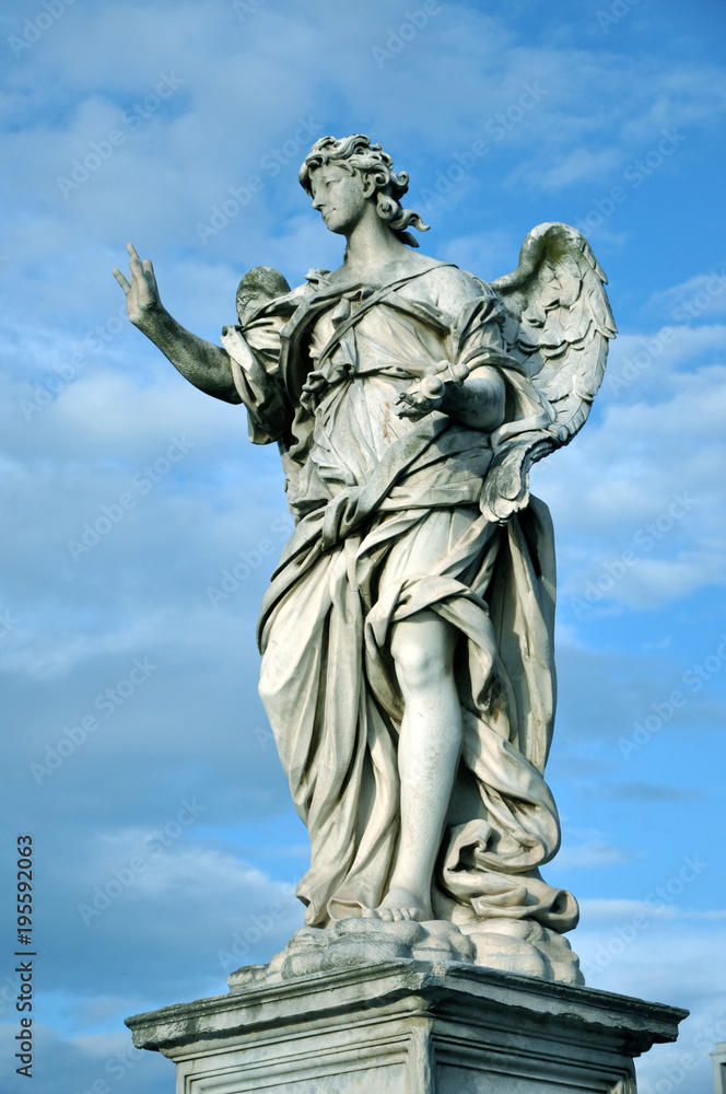 Marble statue of angel, Italy