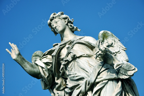 Marble statue of angel, Italy