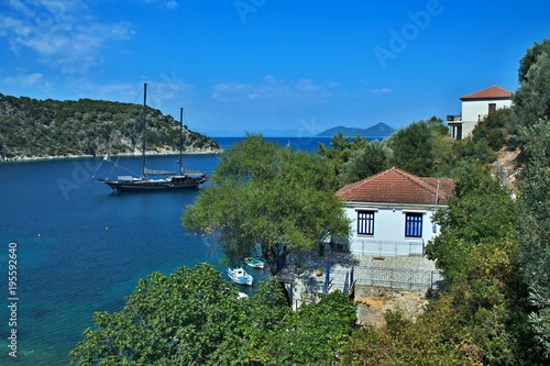 Greece,island Ithaki-view of the island Atokos