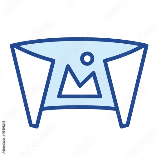 Panorama Bild Vector Icon