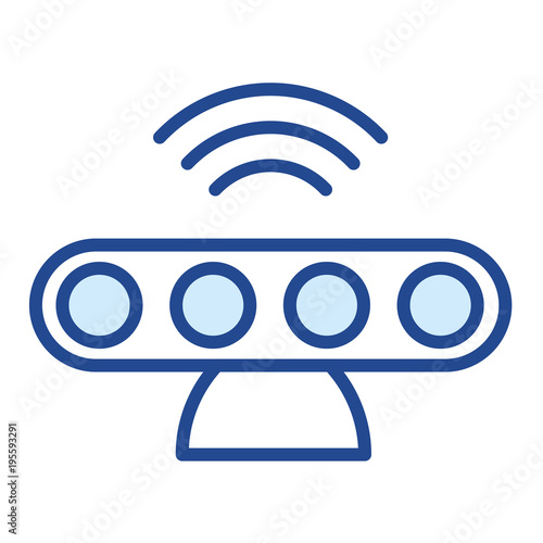 Augmented Reality kamera Vector Icon
