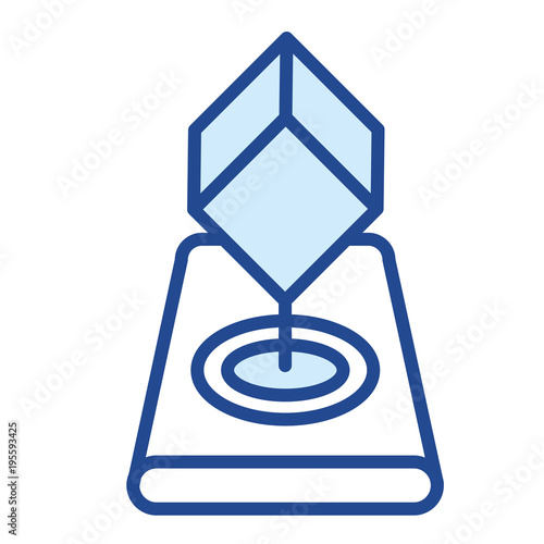 Augmented Reality Vector Icon