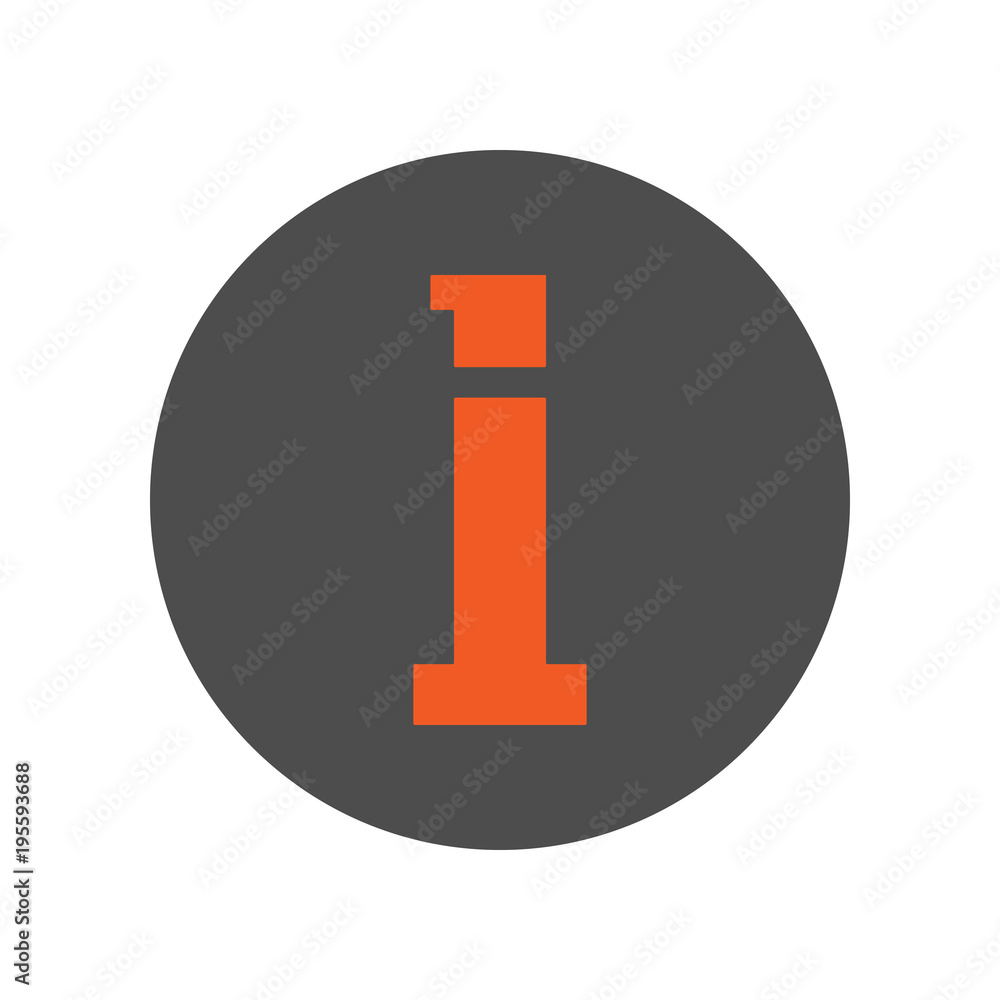 Info button. Vector icon. Info button. Vector icon.