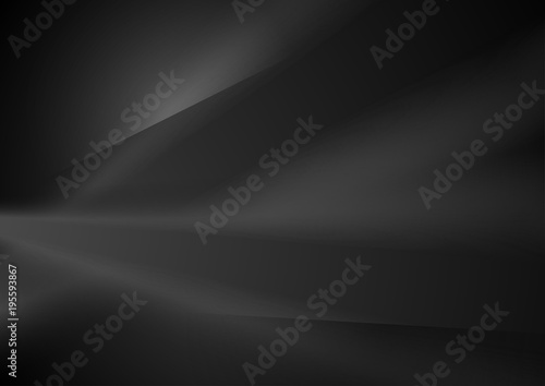 Abstract black minimal smooth gradient background
