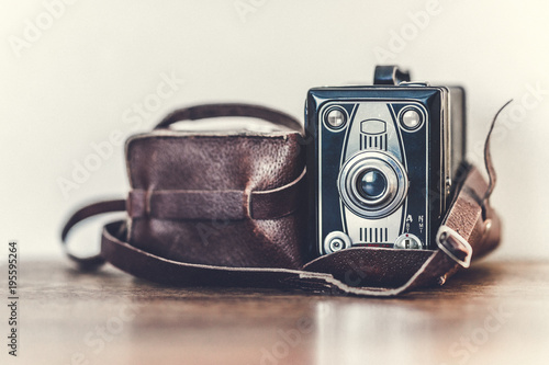 Old vintage camera