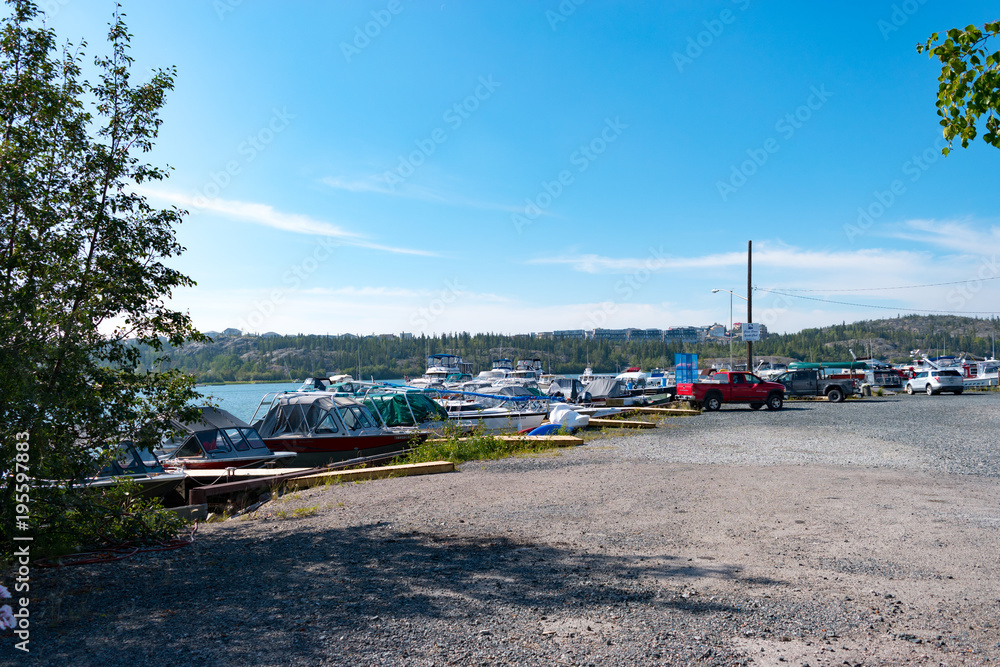 Obraz premium カナダ イエローナイフ