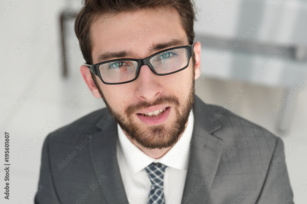 closeup.confident businessman.business concept closeup.confident businessman.business concept